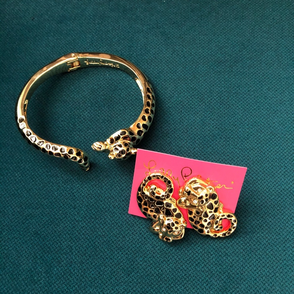 Brand NEW Lilly Pulitzer Earring and Bracelet Set